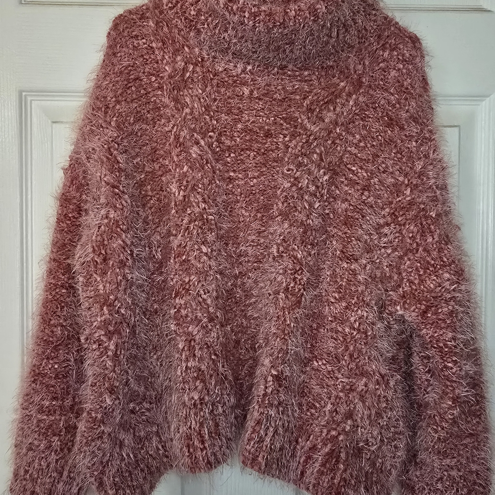 BB Dakota Soft Textured Cowl Neck Sweater
